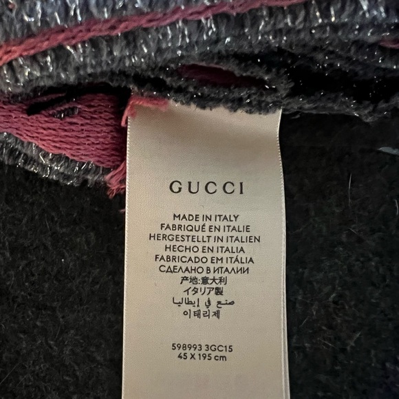 Gucci Wool Scarf - Picture 3 of 3
